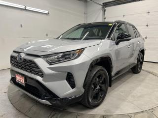 Used 2021 Toyota RAV4 Hybrid XSE TECH AWD | SUNROOF | LEATHER | NAV | LOW KMS! for sale in Ottawa, ON