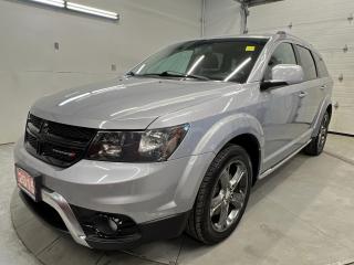 Used 2015 Dodge Journey CROSSROAD V6 | SUNROOF | HTD LEATHER | REAR CAM for sale in Ottawa, ON