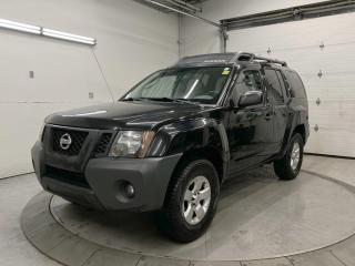 Used 2012 Nissan Xterra 4x4 | ROOF RACK | BLUETOOTH | CERTIFIED | LOW KMS! for sale in Ottawa, ON
