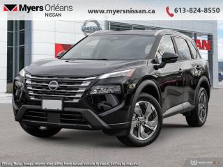 <b>Moonroof,  Power Liftgate,  Adaptive Cruise Control,  Alloy Wheels,  Heated Seats!</b><br> <br> <br> <br>  Thrilling power when you need it and long distance efficiency when you dont, this 2024 Rogue has it all covered. <br> <br>Nissan was out for more than designing a good crossover in this 2024 Rogue. They were designing an experience. Whether your adventure takes you on a winding mountain path or finding the secrets within the city limits, this Rogue is up for it all. Spirited and refined with space for all your cargo and the biggest personalities, this Rogue is an easy choice for your next family vehicle.<br> <br> This super black SUV  has an automatic transmission and is powered by a  201HP 1.5L 3 Cylinder Engine.<br> <br> Our Rogues trim level is SV Moonroof. Rogue SV steps things up with a power moonroof, a power liftgate for rear cargo access, adaptive cruise control and ProPilot Assist. Also standard include heated front heats, a heated leather steering wheel, mobile hotspot internet access, proximity key with remote engine start, dual-zone climate control, and an 8-inch infotainment screen with NissanConnect, Apple CarPlay, and Android Auto. Safety features also include lane departure warning, blind spot detection, front and rear collision mitigation, and rear parking sensors. This vehicle has been upgraded with the following features: Moonroof,  Power Liftgate,  Adaptive Cruise Control,  Alloy Wheels,  Heated Seats,  Heated Steering Wheel,  Mobile Hotspot. <br><br> <br/>    5.74% financing for 84 months. <br> Payments from <b>$624.88</b> monthly with $0 down for 84 months @ 5.74% APR O.A.C. ( Plus applicable taxes -  $621 Administration fee included. Licensing not included.    ).  Incentives expire 2024-07-02.  See dealer for details. <br> <br>We are proud to regularly serve our clients and ready to help you find the right car that fits your needs, your wants, and your budget.And, of course, were always happy to answer any of your questions.Proudly supporting Ottawa, Orleans, Vanier, Barrhaven, Kanata, Nepean, Stittsville, Carp, Dunrobin, Kemptville, Westboro, Cumberland, Rockland, Embrun , Casselman , Limoges, Crysler and beyond! Call us at (613) 824-8550 or use the Get More Info button for more information. Please see dealer for details. The vehicle may not be exactly as shown. The selling price includes all fees, licensing & taxes are extra. OMVIC licensed.Find out why Myers Orleans Nissan is Ottawas number one rated Nissan dealership for customer satisfaction! We take pride in offering our clients exceptional bilingual customer service throughout our sales, service and parts departments. Located just off highway 174 at the Jean DÀrc exit, in the Orleans Auto Mall, we have a huge selection of New vehicles and our professional team will help you find the Nissan that fits both your lifestyle and budget. And if we dont have it here, we will find it or you! Visit or call us today.<br> Come by and check out our fleet of 30+ used cars and trucks and 120+ new cars and trucks for sale in Orleans.  o~o