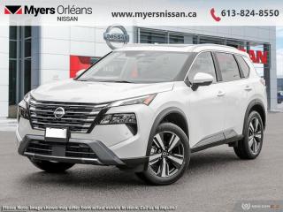 <b>Leather Seats,  Navigation,  360 Camera,  Moonroof,  Power Liftgate!</b><br> <br> <br> <br>  Capable of crossing over into every aspect of your life, this 2024 Rogue lets you stay focused on the adventure. <br> <br>Nissan was out for more than designing a good crossover in this 2024 Rogue. They were designing an experience. Whether your adventure takes you on a winding mountain path or finding the secrets within the city limits, this Rogue is up for it all. Spirited and refined with space for all your cargo and the biggest personalities, this Rogue is an easy choice for your next family vehicle.<br> <br> This everest white SUV  has an automatic transmission and is powered by a  201HP 1.5L 3 Cylinder Engine.<br> <br> Our Rogues trim level is SL. Stepping up to this Rogue SL rewards you with 19-inch alloy wheels, leather upholstery, heated rear seats, a power moonroof, a power liftgate for rear cargo access, adaptive cruise control and ProPilot Assist. Also standard include heated front heats, a heated leather steering wheel, mobile hotspot internet access, proximity key with remote engine start, dual-zone climate control, and a 12.3-inch infotainment screen with NissanConnect, Apple CarPlay, and Android Auto. Safety features also include HD Enhanced Intelligent Around View Monitoring, lane departure warning, blind spot detection, front and rear collision mitigation, and rear parking sensors. This vehicle has been upgraded with the following features: Leather Seats,  Navigation,  360 Camera,  Moonroof,  Power Liftgate,  Adaptive Cruise Control,  Alloy Wheels. <br><br> <br/>    5.74% financing for 84 months. <br> Payments from <b>$666.88</b> monthly with $0 down for 84 months @ 5.74% APR O.A.C. ( Plus applicable taxes -  $621 Administration fee included. Licensing not included.    ).  Incentives expire 2024-07-02.  See dealer for details. <br> <br> <br>LEASING:<br><br>Estimated Lease Payment: $588/m <br>Payment based on 4.99% lease financing for 60 months with $0 down payment on approved credit. Total obligation $35,297. Mileage allowance of 20,000 KM/year. Offer expires 2024-07-02.<br><br><br>We are proud to regularly serve our clients and ready to help you find the right car that fits your needs, your wants, and your budget.And, of course, were always happy to answer any of your questions.Proudly supporting Ottawa, Orleans, Vanier, Barrhaven, Kanata, Nepean, Stittsville, Carp, Dunrobin, Kemptville, Westboro, Cumberland, Rockland, Embrun , Casselman , Limoges, Crysler and beyond! Call us at (613) 824-8550 or use the Get More Info button for more information. Please see dealer for details. The vehicle may not be exactly as shown. The selling price includes all fees, licensing & taxes are extra. OMVIC licensed.Find out why Myers Orleans Nissan is Ottawas number one rated Nissan dealership for customer satisfaction! We take pride in offering our clients exceptional bilingual customer service throughout our sales, service and parts departments. Located just off highway 174 at the Jean DÀrc exit, in the Orleans Auto Mall, we have a huge selection of New vehicles and our professional team will help you find the Nissan that fits both your lifestyle and budget. And if we dont have it here, we will find it or you! Visit or call us today.<br> Come by and check out our fleet of 40+ used cars and trucks and 110+ new cars and trucks for sale in Orleans.  o~o