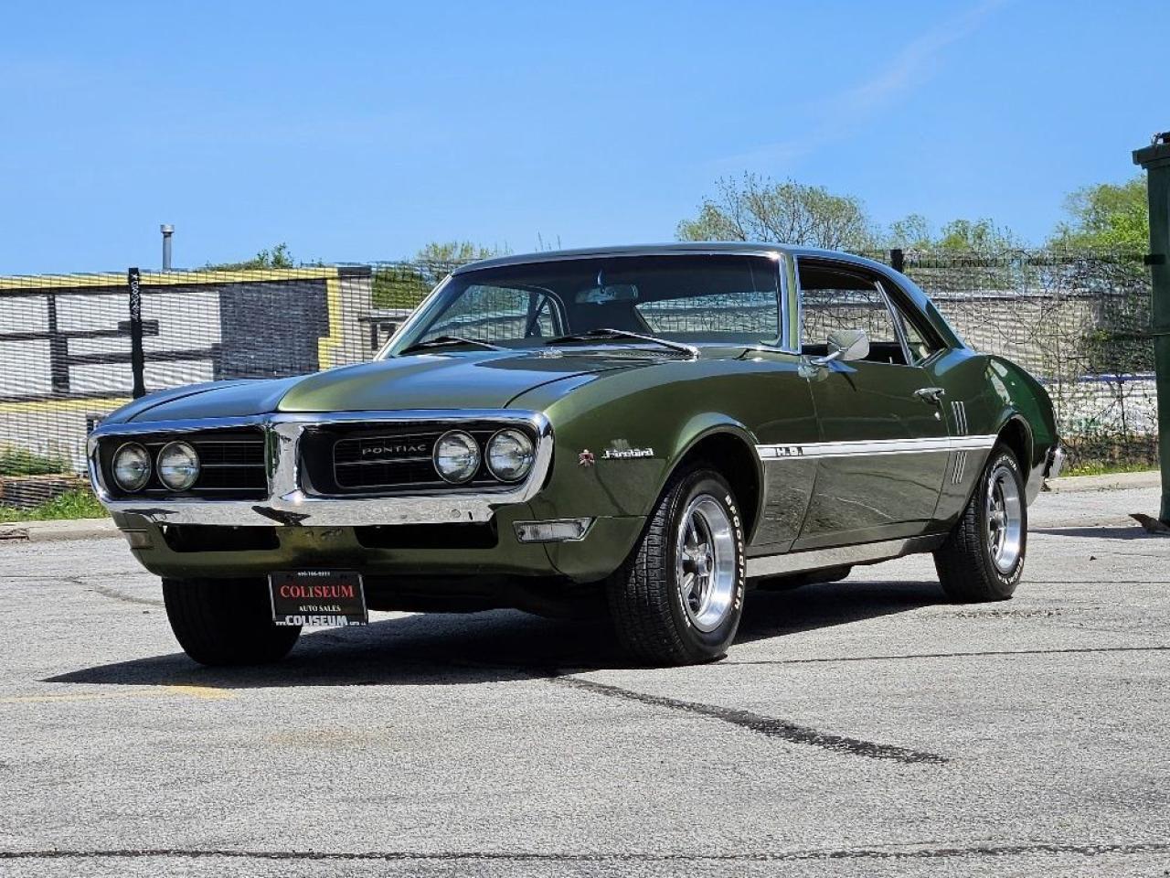 Used 1968 Pontiac Firebird COUPE-H.O.-4 SPEED MANUAL-VEDORO GREEN-MUST SEE!! for sale in Toronto, ON