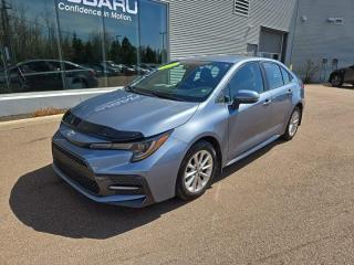 Recent Arrival!Blue Crush Metallic 2020 Toyota Corolla SE FWD CVT 2.0L 4-Cylinder 16V DOHCValue Market Pricing, 6 Speakers, ABS brakes, Air Conditioning, Alloy wheels, Apple CarPlay, Delay-off headlights, Exterior Parking Camera Rear, Fully automatic headlights, Heated door mirrors, Heated front seats, Split folding rear seat, Steering wheel mounted audio controls, Variably intermittent wipers.Certification Program Details: 85 Point Inspection Fresh Oil Change Brake Inspection Tire Inspection Fresh 1 Year MVI Full Detail Free Carfax Report Full Tank of Gas Certified TechniciansFair Market Pricing * No Pressure Sales Environment * Access to over 2000 used vehicles * Free Carfax with every car * Our highly skilled and experienced team will ensure that your vehicle is in excellent condition and looking fantastic!!Steele Auto Group is the most diversified group of automobile dealerships in Atlantic Canada, with 34 dealerships selling 27 brands and an employee base of over 1000. Sales are up by double digits over last year and the plan going forward is to expand further into Atlantic Canada.