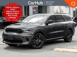 Used 2021 Dodge Durango R/T Sunroof Vented Nappa Seats 10.1'' Screen 7 Seater HEMI V8 for sale in Thornhill, ON