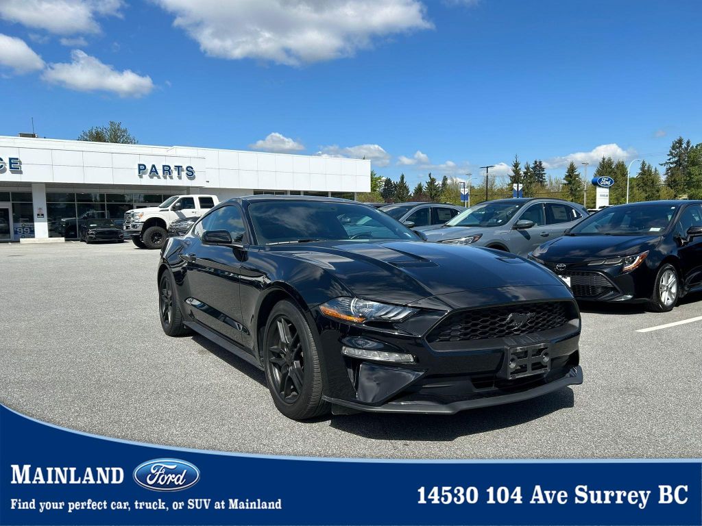 Used 2021 Ford Mustang EcoBoost 10 SPD AUTO BACK UP CAMERA for Sale in Surrey, British Columbia