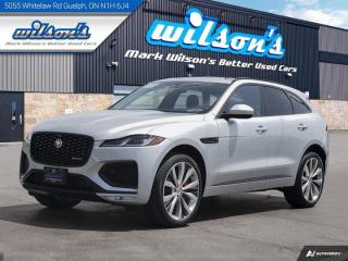 *This Jaguar F-PACE Comes Equipped with These Options*Dealer Certified Pre-Owned. This Jaguar F-PACE boasts a 3.0 L engine powering this Automatic transmission. Sunroof, Reverse Camera, Leather, Heated Steering Wheel, Air Conditioning, Air Conditioned Seats, 3.0L 6 Cyl Mild Hybrid, 22 Wheels, Bluetooth, Heated Seats, Tilt Steering Wheel, Steering Radio Controls, Power Windows.*Stop By Today *For a must-own Jaguar F-PACE come see us at Mark Wilsons Better Used Cars, 5055 Whitelaw Road, Guelph, ON N1H 6J4. Just minutes away!60+ years of World Class Service!650+ Live Market Priced VEHICLES! ONE MASSIVE LOCATION!No unethical Penalties or tricks for paying cash!Free Local Delivery Available!FINANCING! - Better than bank rates! 6 Months No Payments available on approved credit OAC. Zero Down Available. We have expert licensed credit specialists to secure the best possible rate for you and keep you on budget ! We are your financing broker, let us do all the leg work on your behalf! Click the RED Apply for Financing button to the right to get started or drop in today!BAD CREDIT APPROVED HERE! - You dont need perfect credit to get a vehicle loan at Mark Wilsons Better Used Cars! We have a dedicated licensed team of credit rebuilding experts on hand to help you get the car of your dreams!WE LOVE TRADE-INS! - Top dollar trade-in values!SELL us your car even if you dont buy ours! HISTORY: Free Carfax report included.Certification included! No shady fees for safety!EXTENDED WARRANTY: Available30 DAY WARRANTY INCLUDED: 30 Days, or 3,000 km (mechanical items only). No Claim Limit (abuse not covered)5 Day Exchange Privilege! *(Some conditions apply)CASH PRICES SHOWN: Excluding HST and Licensing Fees.2019 - 2024 vehicles may be daily rentals. Please inquire with your Salesperson.