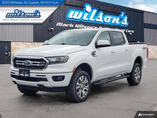 Used 2022 Ford Ranger LARIAT Crew 4WD, Leather, Heated Seats, CarPlay + Android, Bluetooth, Rear Camera & Much More! for sale in Guelph, ON