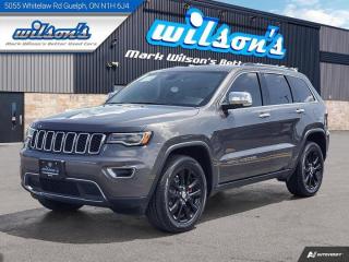 Used 2017 Jeep Grand Cherokee Limited AWD, Leather, Pano Roof, Nav, Heated Steering + Seats, Remote Start, Power Liftgate & More! for sale in Guelph, ON