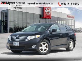 Compare at $12715 - KANATA NISSAN PRICE is just $11995! <br> <br>   Splitting the difference between SUV and traditional station wagon, the five-passenger Venza manages to be even more versatile, roomy, and comfortable than it looks. -Car and Driver This  2012 Toyota Venza is fresh on our lot in Kanata. This  SUV has 213,859 kms. Its  black in colour  . It has an automatic transmission and is powered by a  268HP 3.5L V6 Cylinder Engine. <br> <br/><br>*LIFETIME ENGINE TRANSMISSION WARRANTY NOT AVAILABLE ON VEHICLES WITH KMS EXCEEDING 140,000KM, VEHICLES 8 YEARS & OLDER, OR HIGHLINE BRAND VEHICLE(eg. BMW, INFINITI. CADILLAC, LEXUS...)<br> Come by and check out our fleet of 50+ used cars and trucks and 80+ new cars and trucks for sale in Kanata.  o~o
