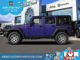 Used 2017 Jeep Wrangler Unlimited Rubicon  - $184.26 /Wk for sale in Abbotsford, BC
