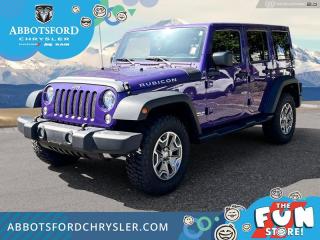 Used 2017 Jeep Wrangler Unlimited Rubicon  - Bluetooth - $181.07 /Wk for sale in Abbotsford, BC