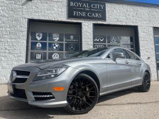 <p>Discover luxury and performance with this 2014 Mercedes-Benz CLS 550 featuring the AMG package. With just 136,000 kilometers on the odometer and a clean Carfax history, this stunning sedan offers a blend of elegance and exhilaration.</p><br><br><p>Under the hood, the CLS 550 boasts a potent 4.7-liter V8 biturbo engine, delivering robust power and a thrilling driving experience. The AMG package enhances this vehicles allure with distinctive styling elements, including =sportier accents that elevate its appeal.</p><br><br><p>Step inside the cabin and experience true luxury. The CLS-Class is renowned for its refined interior, featuring premium materials and advanced technology. Enjoy amenities like heated AND ventilated leather seats, a premium sound system, and a suite of driver-assist features for added safety and convenience.</p><br><br><p>This meticulously maintained Mercedes-Benz CLS 550 is a testament to both style and substance. Whether cruising through city streets or embarking on a long journey, this sedan offers unparalleled comfort and performance.</p><span id=jodit-selection_marker_1715201346425_5381955333125938 data-jodit-selection_marker=start style=line-height: 0; display: none;></span><br><p> Dont miss your chance to own a sophisticated and exhilarating luxury sedan.</p>