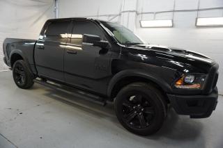 Used 2021 RAM 1500 Classic V6 WARLOCK SPECIAL EDITIONS 4WD CREW NAVI CAMERA HEATED STEERING/LEATHER SEAT BLUETOOTH for sale in Milton, ON