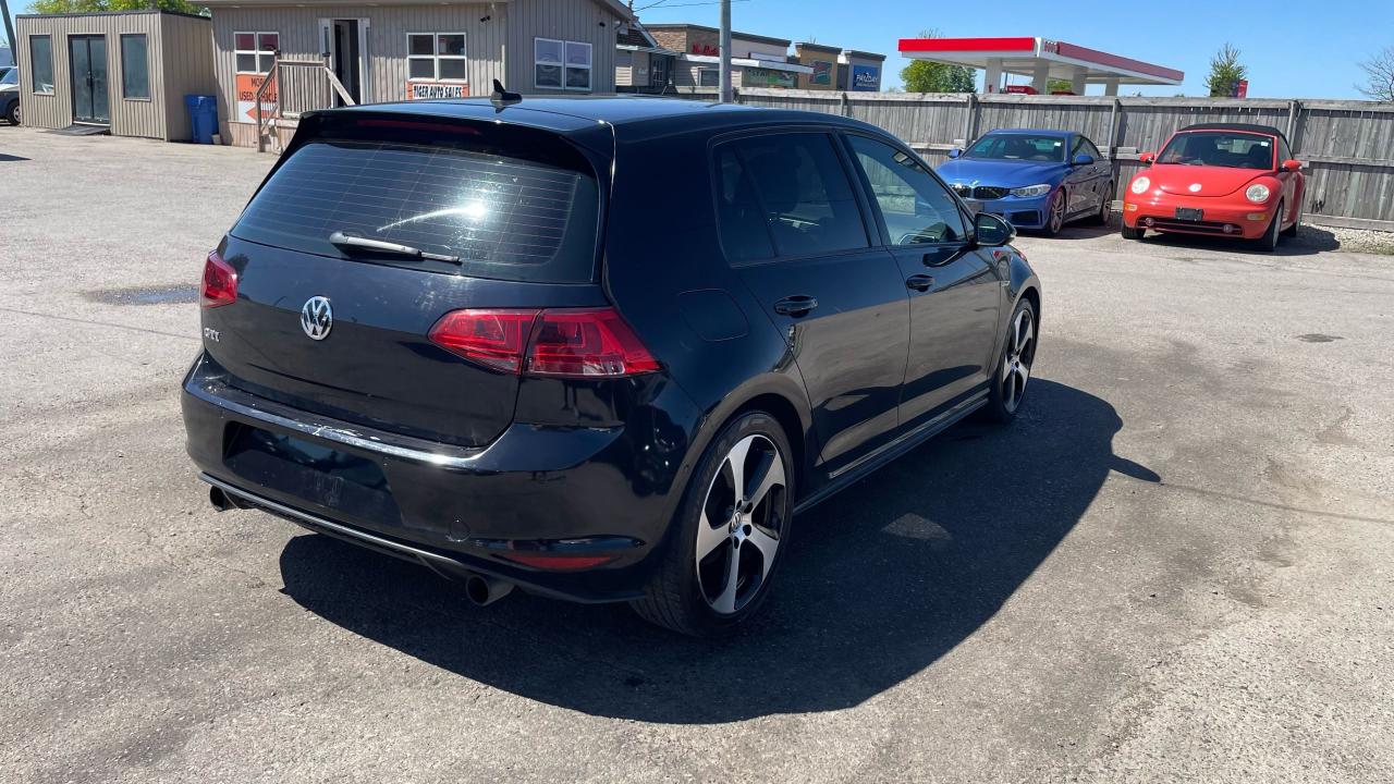 2017 Volkswagen Golf GTI AUTOBAHN, NO ACCIDENTS, ONLY 161KMS, CERTIFIED - Photo #5