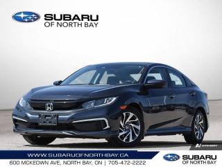 Used 2019 Honda Civic Sedan EX CVT  - Sunroof -  Remote Start for sale in North Bay, ON