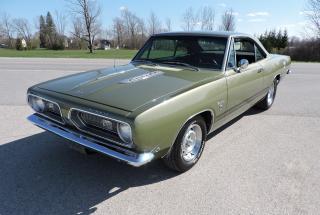 Used 1968 Plymouth Barracuda 340 Formula S 4-Speed California Car With Warranty for sale in Gorrie, ON