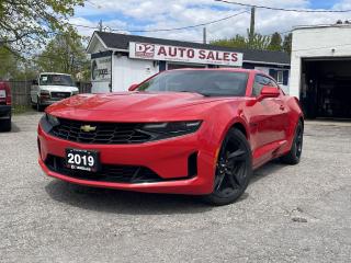 Used 2019 Chevrolet Camaro REMOTE STARTER/NO ACCIDENT/LOW KILOMETER/CERTIFIED for sale in Scarborough, ON