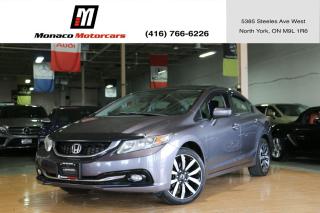 Used 2015 Honda Civic TOURING - LEATHER|SUNROOF|NAVI|CAMERA|ALLOYS for sale in North York, ON