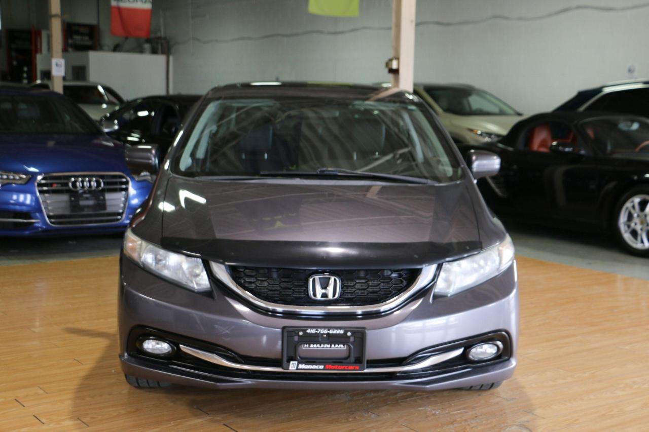 2015 Honda Civic TOURING - LEATHER|SUNROOF|NAVI|CAMERA|ALLOYS - Photo #2