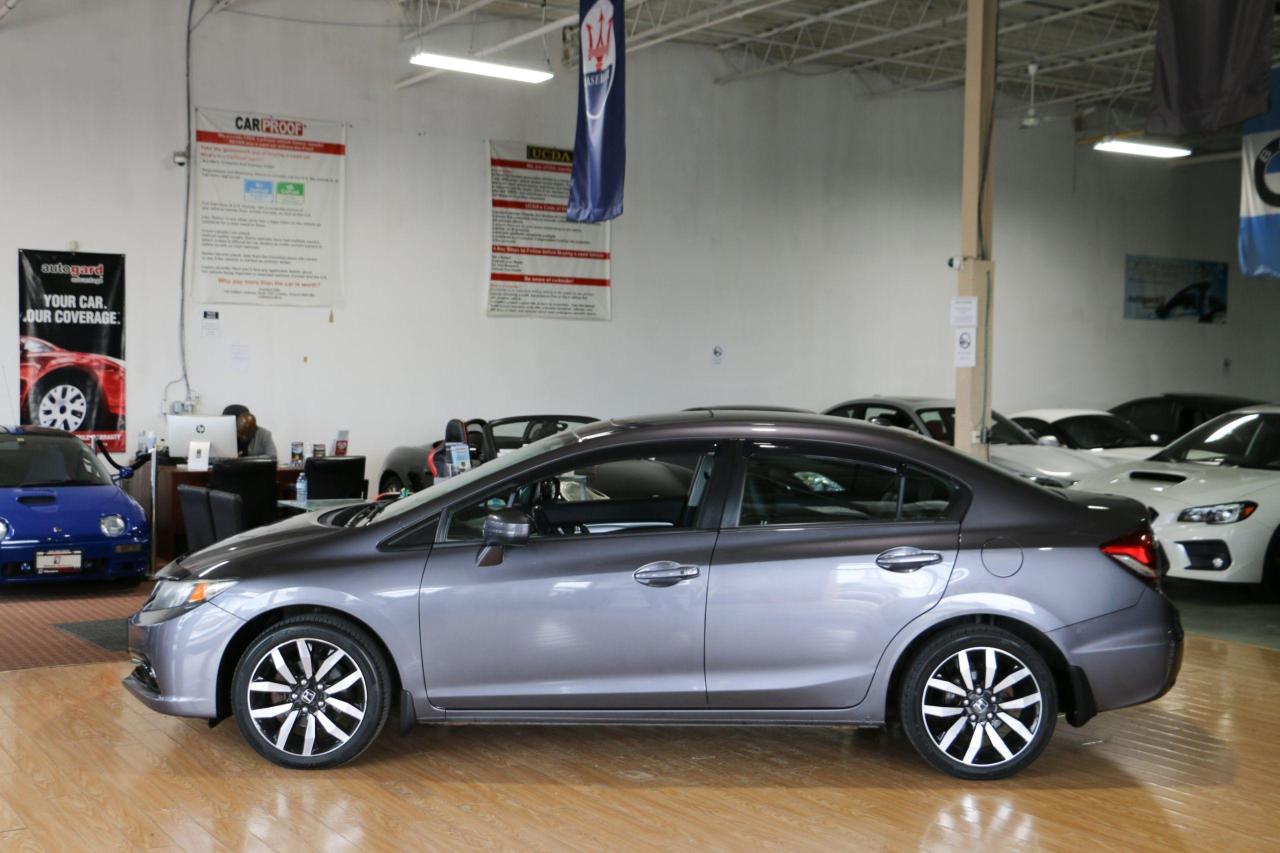 2015 Honda Civic TOURING - LEATHER|SUNROOF|NAVI|CAMERA|ALLOYS - Photo #3