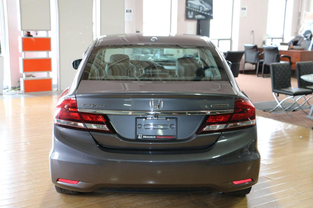 2015 Honda Civic TOURING - LEATHER|SUNROOF|NAVI|CAMERA|ALLOYS - Photo #5