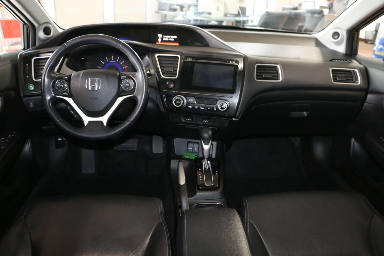 2015 Honda Civic TOURING - LEATHER|SUNROOF|NAVI|CAMERA|ALLOYS - Photo #12