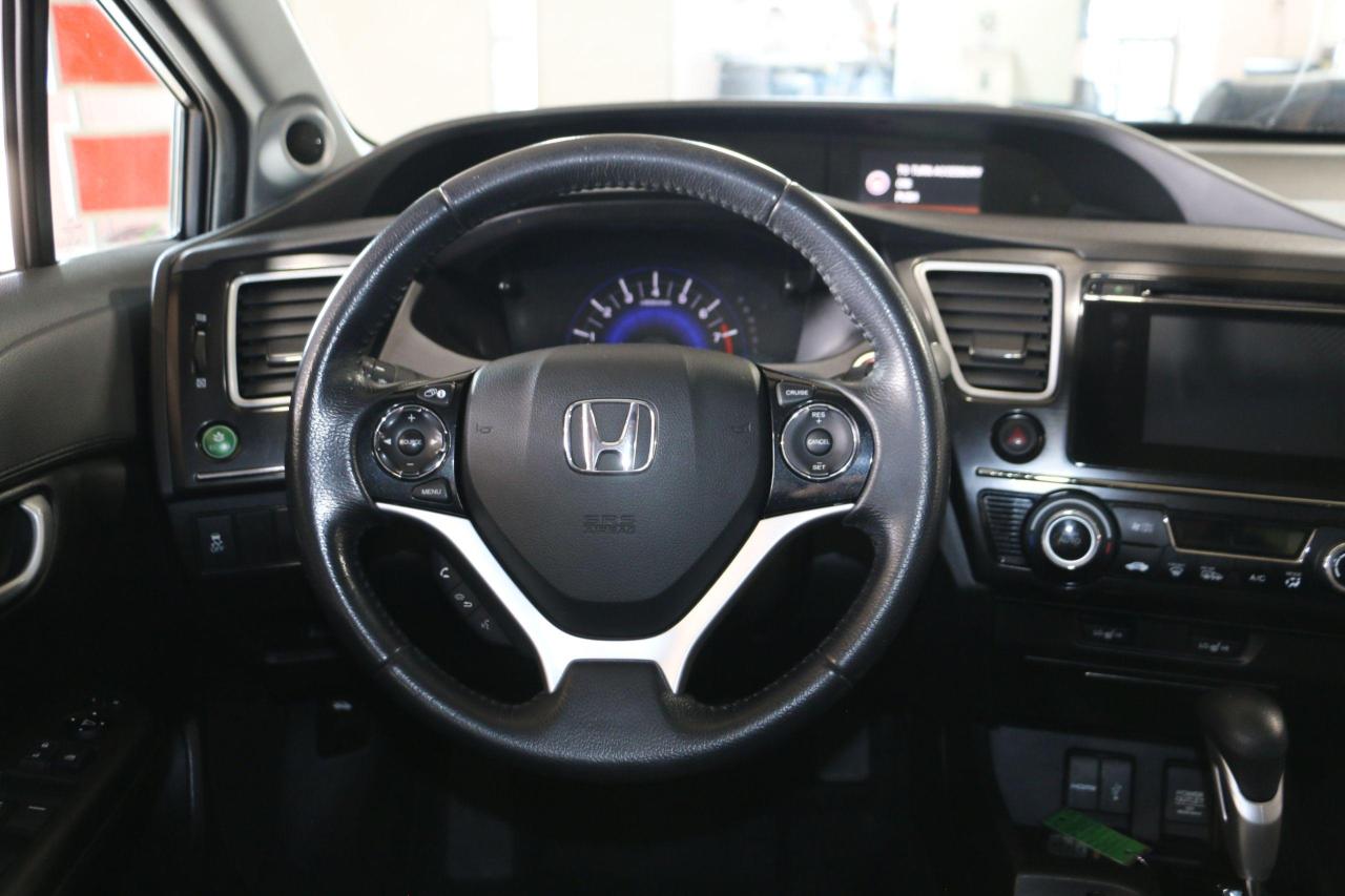 2015 Honda Civic TOURING - LEATHER|SUNROOF|NAVI|CAMERA|ALLOYS - Photo #13