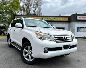 <p>Embark on a journey of luxury and adventure with the 2010 Lexus GX 460, where refinement meets capability in perfect harmony. Crafted to elevate your driving experience, this exceptional SUV blends sophisticated design with rugged performance, making every excursion a pleasure. With its powerful V8 engine and advanced off-road capabilities, the GX 460 is ready to conquer any terrain with confidence and poise. Indulge in the opulent comfort of its meticulously crafted interior, complete with premium materials and cutting-edge amenities. Whether navigating city streets or exploring the great outdoors, the 2010 Lexus GX 460 ensures you arrive in style, comfort, and unparalleled elegance. Elevate your driving experience—seize the opportunity to own this timeless masterpiece today.</p><p>Finance Disclaimer: Finance pricing on this website is for website display purpose only. Please contact our office to confirm final pricing. Although the intention is to capture current prices as of the date of publication, pricing is subject to change without notice, and may not be accurate or completely current. While every reasonable effort is made to ensure the accuracy of this data, we are not responsible for any errors or omissions contained on these pages. Please verify any information in question with a dealership sales representative. Information provided at this site does not constitute a guarantee of available prices or financing rate. See dealer for actual prices, payment, and complete details. <br /><br />We invite you to see this vehicle at Presleys Auto Showcase on Carling Avenue just west of Island Park Drive. Call us today to book a test drive.TAXES AND LICENSE FEES ARE EXTRA.Ask us about our NO CHARGE limited Powertrain Warranty. This is for a limited time only. **Some conditions do apply.This vehicle will come with an Ontario Safety or Quebec Inspection.If you are looking to finance a car, Presleys Auto Showcase is your Ottawa, Ontario source for speedy online credit approval at the best car financing rates possible. Presleys Auto Showcase can pre-approve your car loan, even if your good credit rating has been compromised because of bad credit, low credit score, bankruptcy, repossession, collections or late payments. We also specialize in fast car loans for those who are retired, self employed, divorced, new immigrants or students. Let the knowledgeable and helpful auto loan specialists at Presleys Auto Showcase give you the personal touch.</p>