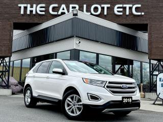 Used 2018 Ford Edge SEL MOONROOF, BACK UP CAM, NAV, HEATED LEATHER SEATS/STEERING WHEEL, BLUETOOTH!! for sale in Sudbury, ON