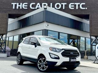 Used 2020 Ford EcoSport SES SIRIUS XM, BLUETOOTH, CRUISE CONTROL, BACK UP CAM, NAV, HEATED SEATS/STEERING WHEEL, SUNROOF! for sale in Sudbury, ON