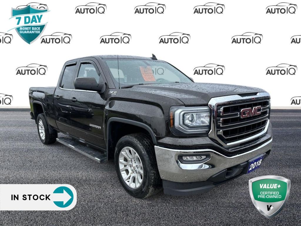 Used 2018 GMC Sierra 1500 SLE BRAND NEW TIRES LOW KM NO ACCIDENTS TRADE IN for Sale in Tillsonburg, Ontario