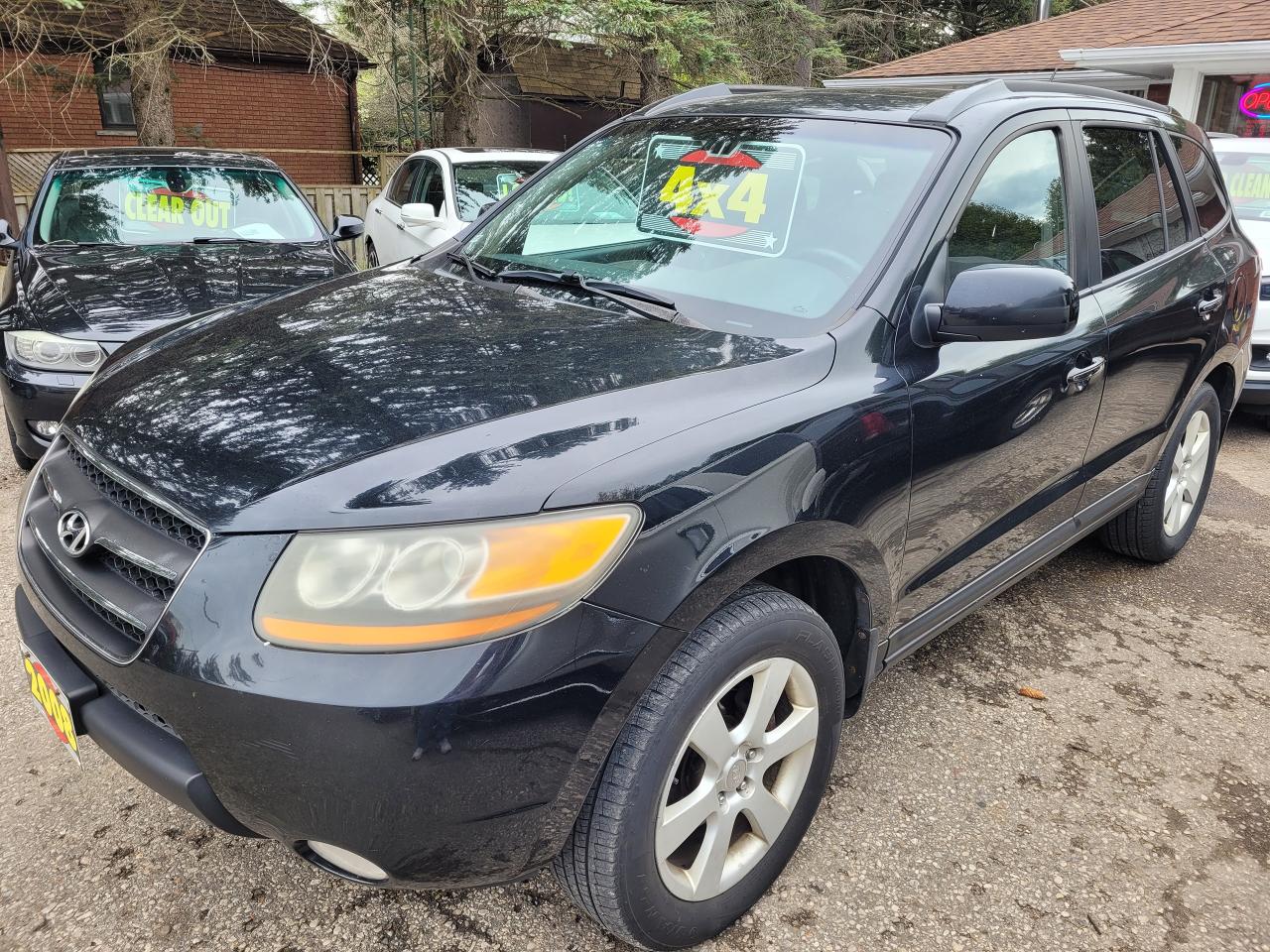 2008 Hyundai Santa Fe AWD 4dr 3.3L Auto Limited 5-Pass Clean CarFax! - Photo #1