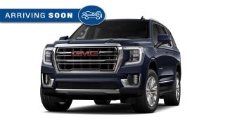 <h2><span style=color:#2ecc71><span style=font-size:18px><strong>Check out this 2024 GMC Yukon XL SLT!</strong></span></span></h2>

<p><span style=font-size:16px>Powered by a 5.3L Ecotec3 V8 engine with up to 355hp & up to 383 lb-ft of torque.</span></p>

<p><span style=font-size:16px><strong>Comfort & Convenience Features: </strong>Includes remote start/entry, heated front & 2nd row rear seats, heated steering wheel, ventilated front seats, hitch guidance, HD surround vision, power liftgate & power folding 3rd row, 20” polished aluminum wheels.</span></p>

<p><span style=font-size:16px><strong>Infotainment Tech & Audio: </strong>Includes 10.2" premium infotainment display with navigation, Bose speaker system, wireless charging & Apple CarPlay & Android Auto capable.</span></p>

<p><span style=font-size:16px><strong>This SUV comes equipped with the following packages...</strong></span></p>

<p><span style=font-size:16px><strong>Max Trailering Package: </strong>ProGrade Trailering System content, Enhanced cooling radiator, SLE and SLT includes 2-speed active transfer case (4WD models only)</span></p>

<p><span style=font-size:16px><strong>SLT Luxury Package: </strong>Adaptive Cruise Control, Enhanced Automatic Emergency Braking, HD Surround Vision, Rear Pedestrian Alert, Memory settings for the power driver seat, outside mirrors and power tilt and telescopic steering column, Outside heated power-adjustable, power-folding and driver-side auto-dimming mirrors with integrated turn signal indicators, Power tilt and telescopic steering column, Heated steering wheel, Second row outboard heated seats, Second row power-release 60/40 split-folding bench seats, Third row power 60/40 split-folding bench seats.</span></p>

<h2><span style=color:#2ecc71><span style=font-size:18px><strong>Come test drive this SUV today!</strong></span></span></h2>

<h2><span style=color:#2ecc71><span style=font-size:18px><strong>613-257-2432</strong></span></span></h2>