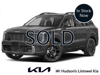 New 2024 Kia Sorento 2.5T X-Line Limited w/Black Interior In Stock Now for sale in Listowel, ON