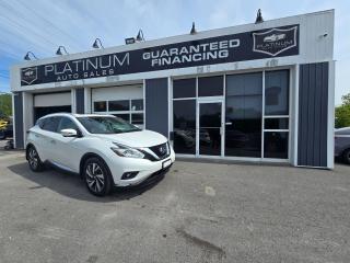Used 2016 Nissan Murano Platinum for sale in Kingston, ON