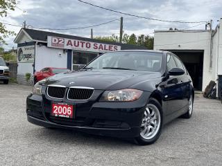 Used 2006 BMW 3 Series NO-ACCIDENT/ONE OWNER/LEATHER SEATS/RWD/CERTIFIED. for sale in Scarborough, ON