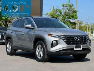Odometer is 11588 kilometers below market average!<br><br>Shimmering Silver 2023 Hyundai Tucson Preferred PREFERRED | AWD | APPLE CAR PLAY | BACK UP CAMERA | PREFERRED | AWD | APPLE CAR PLAY | BACK UP CAMERA | 4D Sport Utility I4 8-Speed Automatic with SHIFTRONIC AWD | Heated Seats, | Bluetooth, | Apple CarPlay, AWD, 4-Wheel Disc Brakes, 6 Speakers, ABS brakes, Air Conditioning, Alloy wheels, Brake assist, Electronic Stability Control, Fully automatic headlights, Heated front seats, Panic alarm, Power steering, Power windows, Remote keyless entry, Security system, Split folding rear seat, Steering wheel mounted audio controls, Telescoping steering wheel, Tilt steering wheel, Traction control, Trip computer.