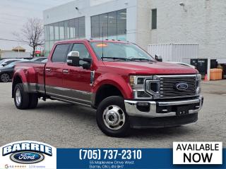 Used 2022 Ford F-350 King Ranch 6.7L V8 DIESEL | 10-SPEED AUTO |KING RANCH ULTIMATE PACKAGE for sale in Barrie, ON