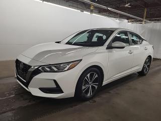 Used 2021 Nissan Sentra SV Peral White/Sunroof/Carplay Android / Blind Spot / Push Start for sale in Mississauga, ON