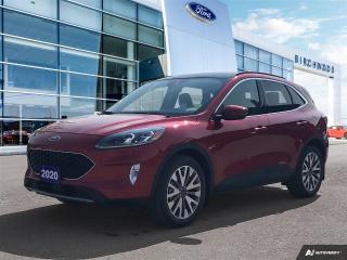 Used 2020 Ford Escape Titanium Hybrid New Brakes | Low Kilometers | Pano Roof for sale in Winnipeg, MB