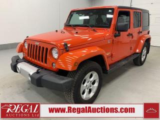 Used 2015 Jeep Wrangler Unlimited Sahara for sale in Calgary, AB