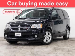 Used 2020 Dodge Grand Caravan Crew Plus w/ Rear Entertainment System, Rearview Cam, Bluetooth for sale in Toronto, ON