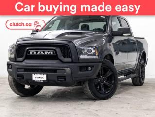 Used 2021 RAM 1500 Classic Warlock Crew Cab 4x4 w/ Uconnect 4C, Apple CarPlay & Android Auto, Rearview Cam for sale in Bedford, NS