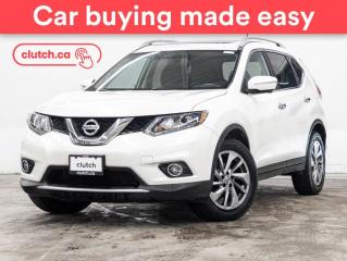 Used 2015 Nissan Rogue SL AWD w/ Premium Pkg w/ Around View Monitor, Bluetooth, Nav for sale in Toronto, ON