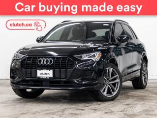 Used 2022 Audi Q3 Komfort w/ Apple CarPlay, Android Auto, Backup Cam, Pano Sunroof for sale in Bedford, NS
