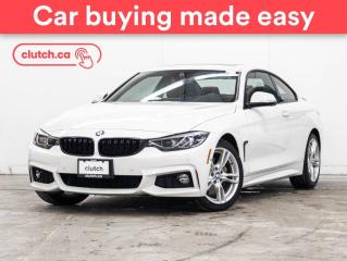 Used 2019 BMW 4 Series 430i xDrive AWD w/ Apple CarPlay, 360 Degree Cam, Bluetooth for sale in Bedford, NS