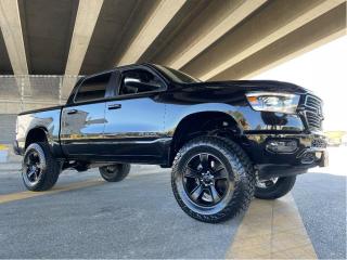 Used 2022 RAM 1500 GT SPORT eTorque 4WD LEATHER NAVI 6 LIFTED 37M/T for sale in Langley, BC