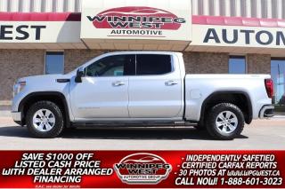 Used 2020 GMC Sierra 1500 SLE PREMIUM, LOADED, HTD SEATS, CLEAN LOCAL TRADE! for sale in Headingley, MB