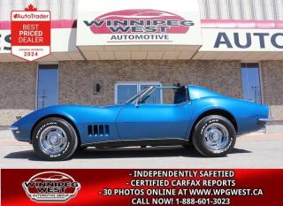 Used 1968 Chevrolet Corvette STINGRAY, NUMBER MATCH 427 BIG BLOCK, 4SP, TRI-PAC for sale in Headingley, MB