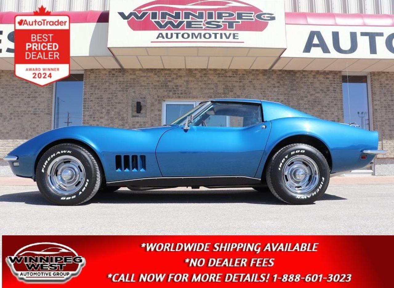 Used 1968 Chevrolet Corvette NUMBER MATCH 427 BIG BLOCK, 4SP, TRI-PAC, STUNNING for sale in Headingley, MB